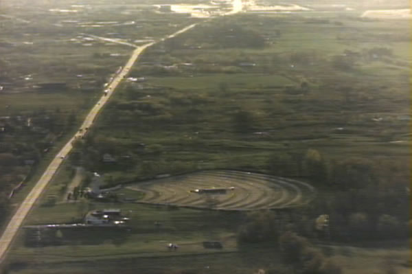 Crest Drive-In Theatre - Old Aerial From Carl Easlick (newer photo)